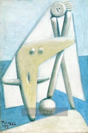 Bather 3 1928 cubism Pablo Picasso Ölgemälde